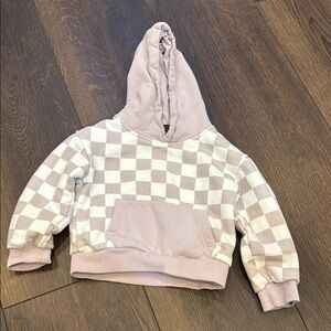 Little Bipsy Checkered Kids Hoodie